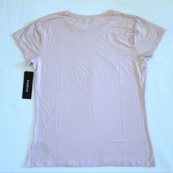 bebe Mirrored🪞 "bb" Rhinestone💎 Top - NWT - Picture 2 of 14